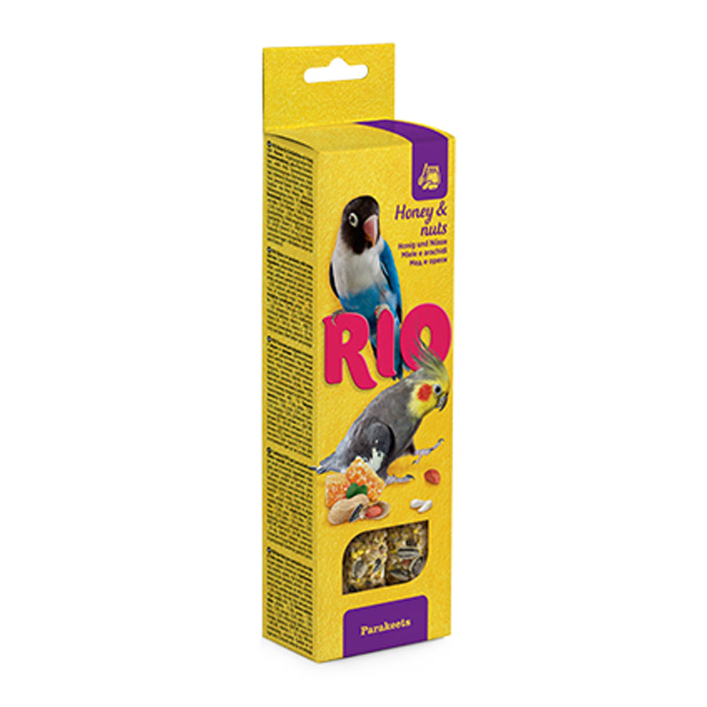 RIO Sticks for Parakeets with Honey and Nuts 2x75gm