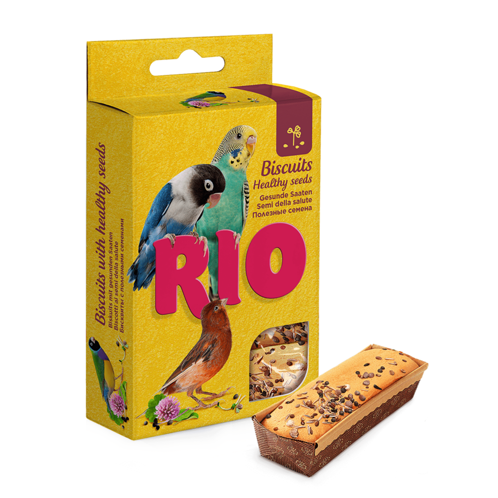 RIO Biscuits for all Birds with Healthy Seeds 5x7gm