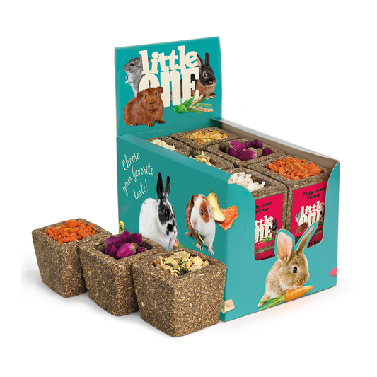 Little One Bowl from meadow grasses with filling assorted display box of 12x65gm