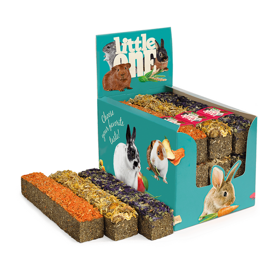 Little One Stick from medow Grasses with Topping Assorted of 9x85gm