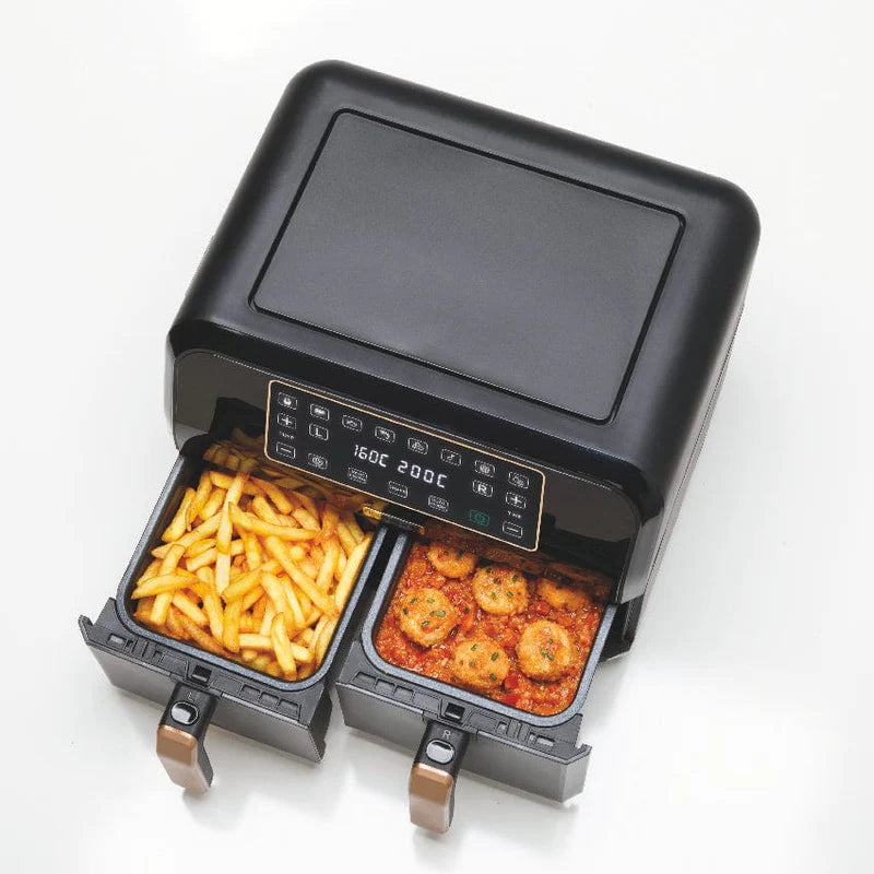 Kenwood Digital Twin Air Fryer 4L+4L HFP70.000BK
