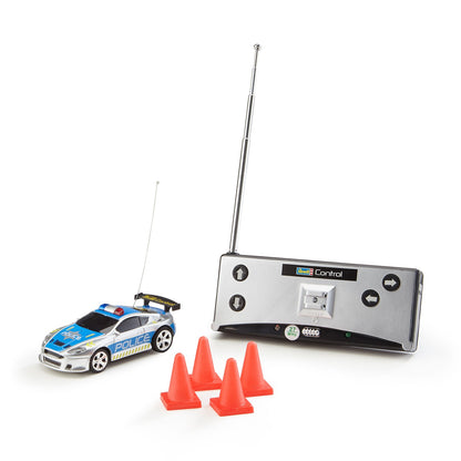 Revell RC Mini Police Car In Can Rechargable