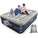 IDOO Air Bed Inflatable Double Mattress with Built-in Electric Pump