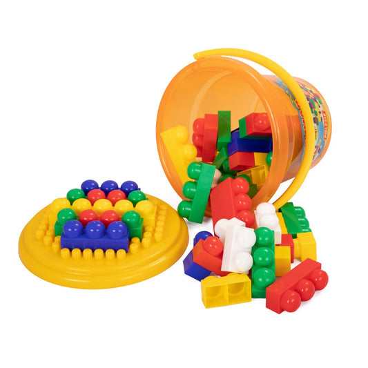 Polesie - Construction Set Junior - 57 pcs - Bucket Maxi