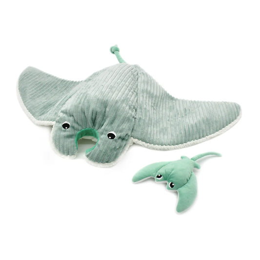 Les Déglingos - Mentalou Manta Ray Mama/Baby - Mint