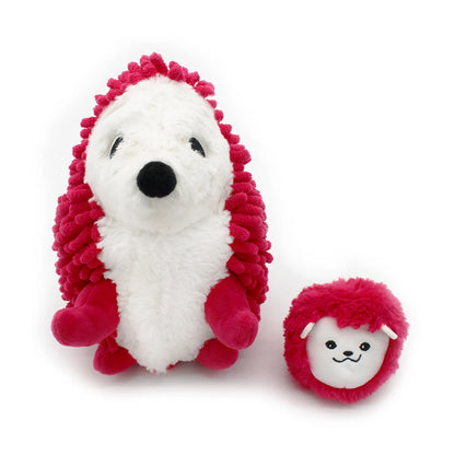 Les Déglingos - Piktou The Hedgehog Mother And Baby