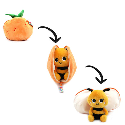 Les Déglingos - Veggie Series Buzzet The Bee - Tangerine