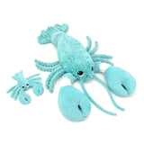 Les Déglingos - Iloveyou The Lobster Mom And Baby - Aqua Blue