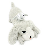 Les Déglingos - Toutou The Dog Mom And Baby - Light Grey