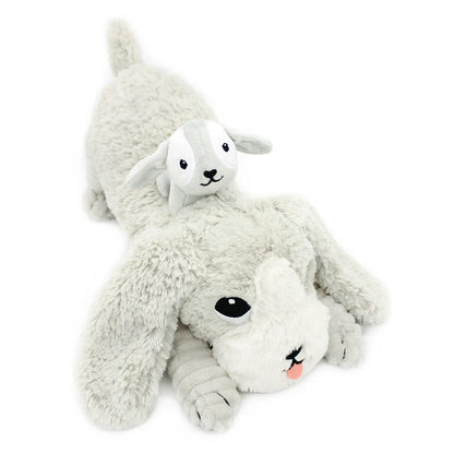 Les Déglingos - Toutou The Dog Mom And Baby - Light Grey