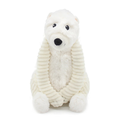 Les Déglingos - Grobidou Polar Bear Mother And Baby - White