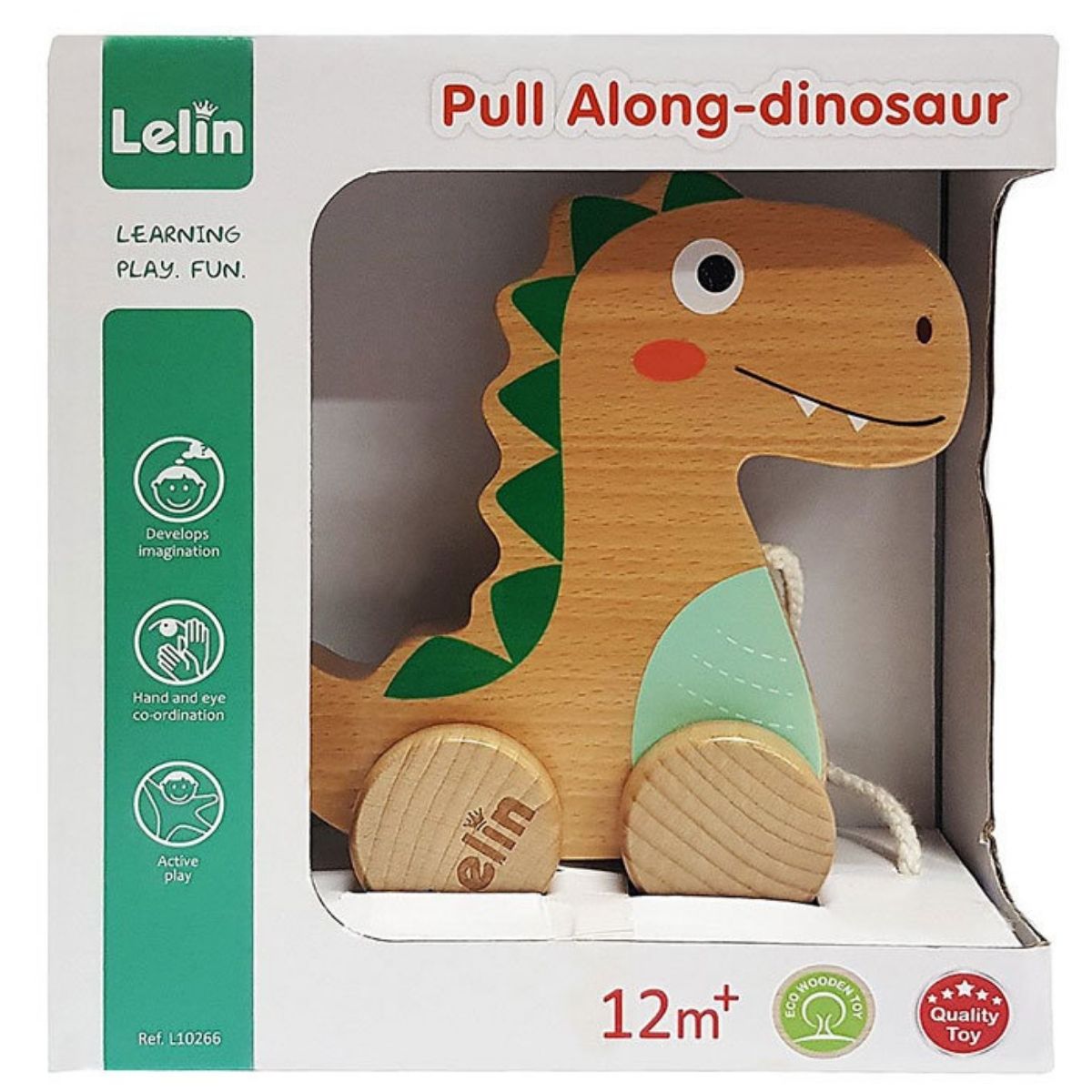 Lelin Pull Along Dinosaur