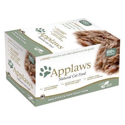 Applaws Cat Mutipack Fish Selection 8x60gm