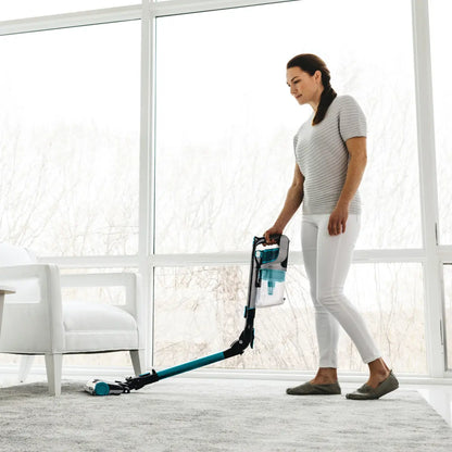 Shark Anti Hair Wrap Cordless Stick Vacuum Cleaner IZ102ME - Black/Peacock Blue