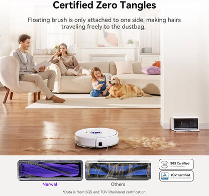 Narwal Freo X Plus Robot Vacuum Cleaner - White (NRL-RC-FREO-XPLUS-WHI)