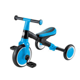 Globber - 2 In 1 Learning Trike, Robust Frame, Adjustable Saddle, EVA Foam Wheels, 12 Months+, 58 x 35.5 x 42.5 cm - Sky Blue