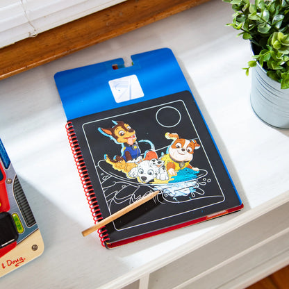 Melissa and Doug Paw Patrol Scratch Art Pad - Chase
