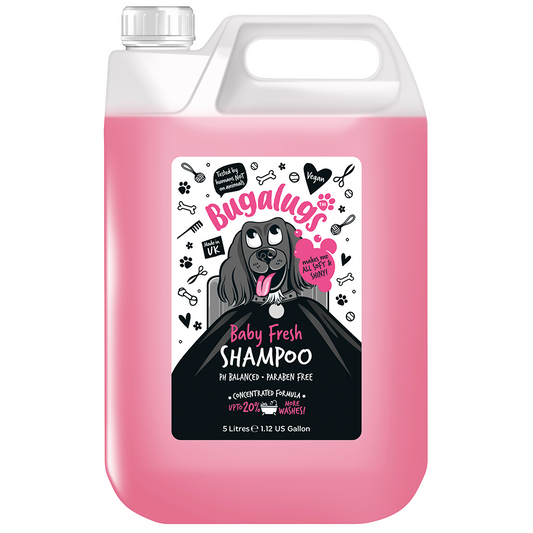 Bugalugs Baby Fresh Dog Shampoo 5L / 1.12 Gallon