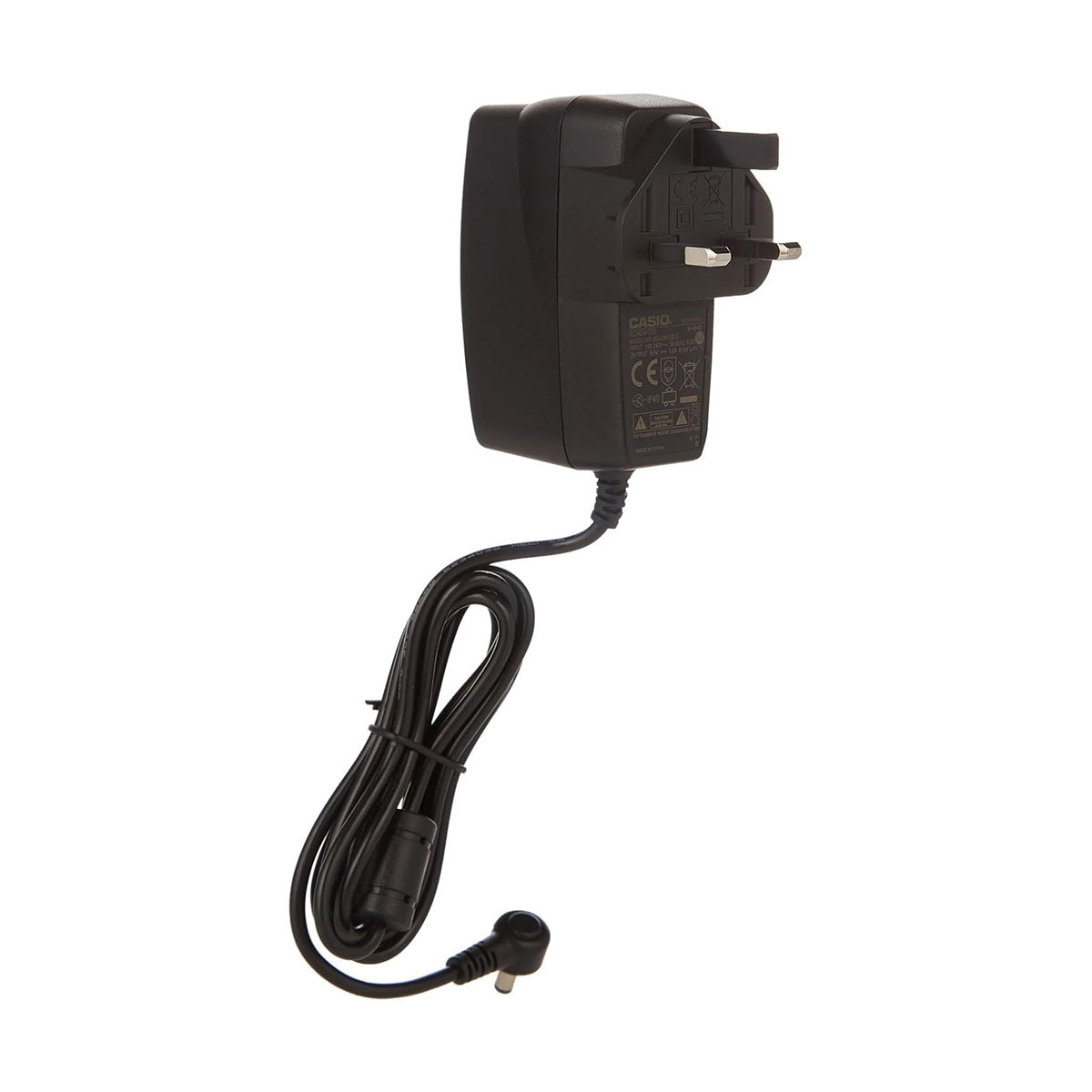 Casio Adapter - ADE95100 LE UK 3 Pin Power Supply AC Adapter - Black