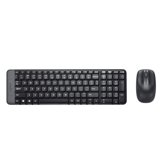 Logitech Compact Wireless Keyboard And Mouse Combo MK220