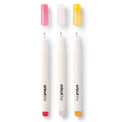 Cricut Joy Medium Point Opaque Gel Pens 1.0mm (Pink, White, Orange)