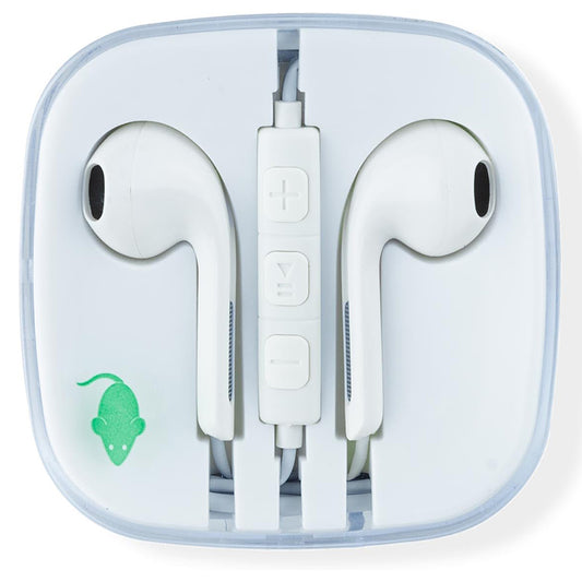 Greenmouse Lightning Headset Connection - White
