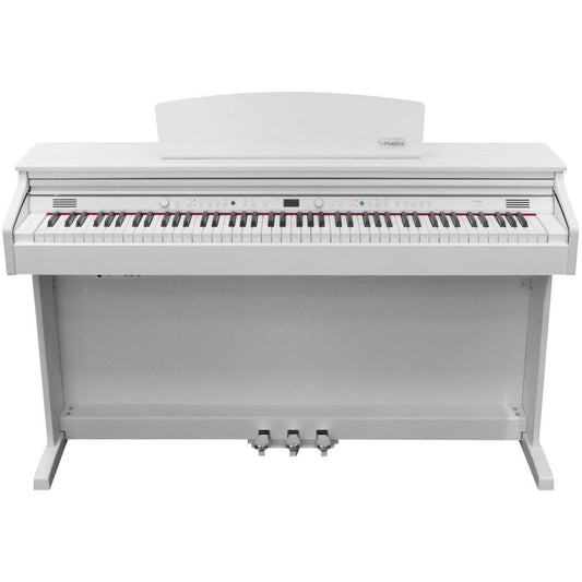 Artesia Pro DP-10E 88 Natural Hammer Action Keys Digital Piano, White Color
