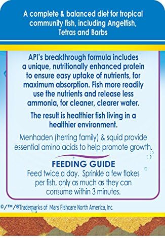 API Tropical Flakes 0.36oz Community Aquarium Fish Food