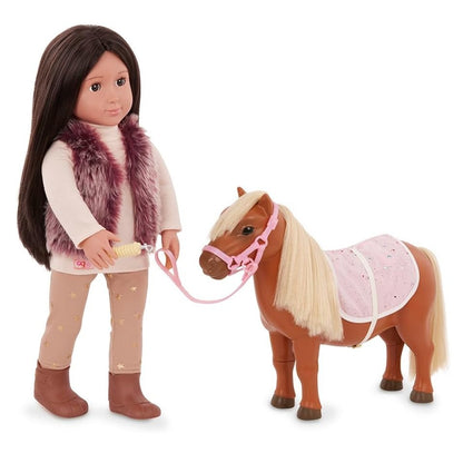Our Generation Shetland Pony With Accessories