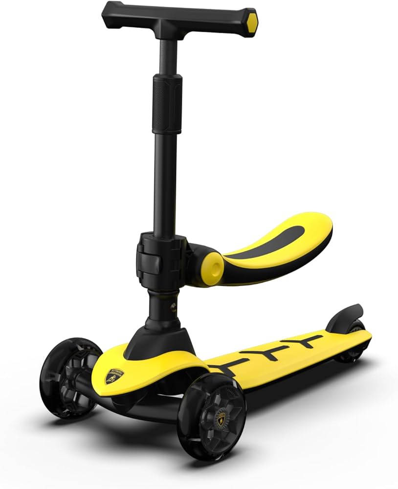 Lamborghini - Scooter w/ Seat (Yellow)