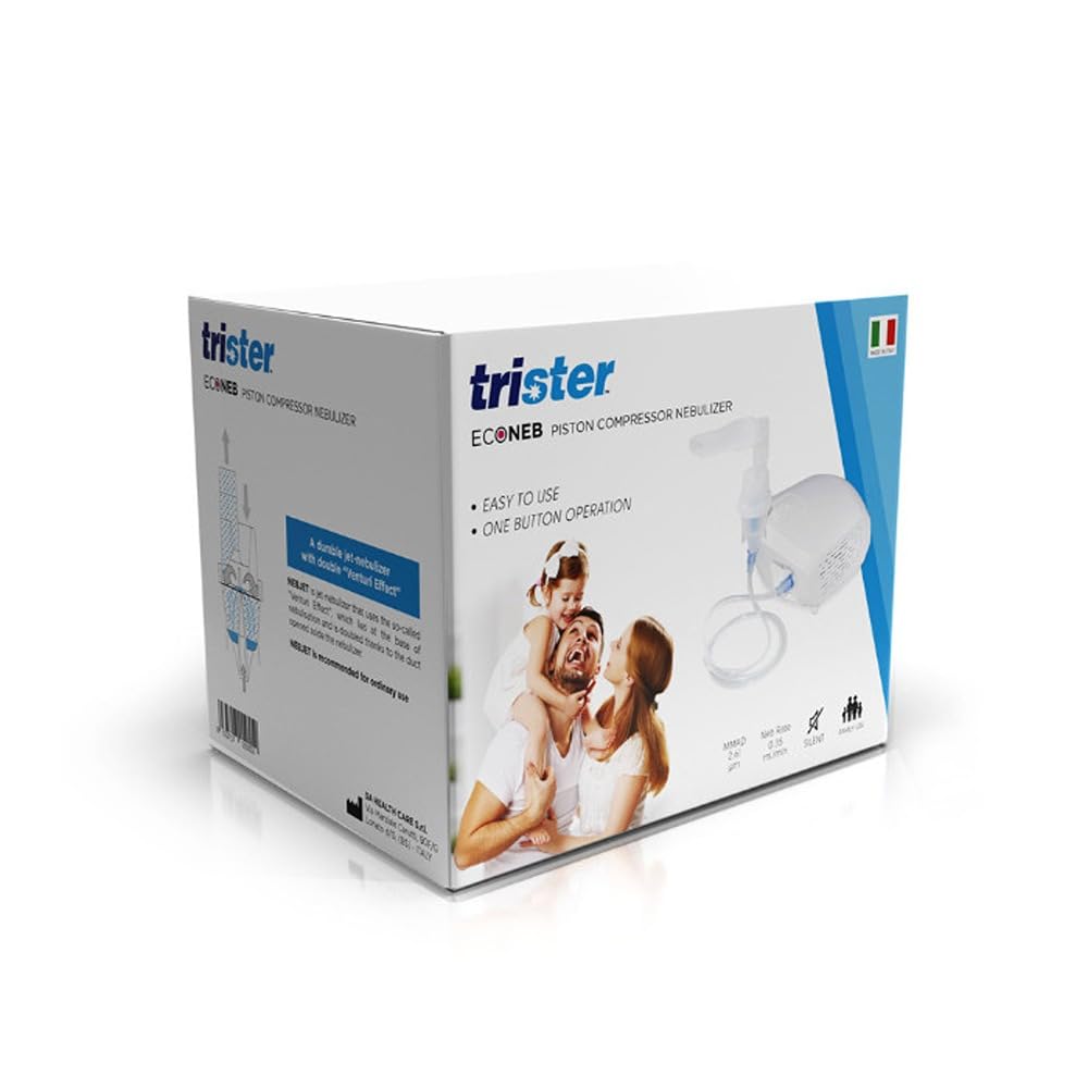 TRISTER Econeb Piston Compressor Nebulizer