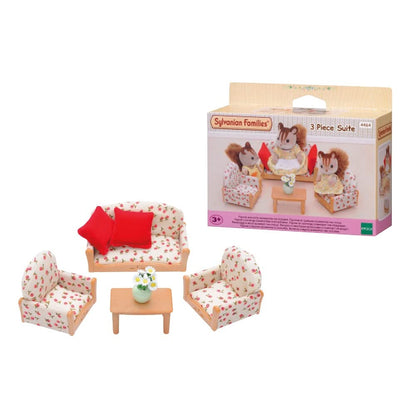 sylvanian families 3 piece suite