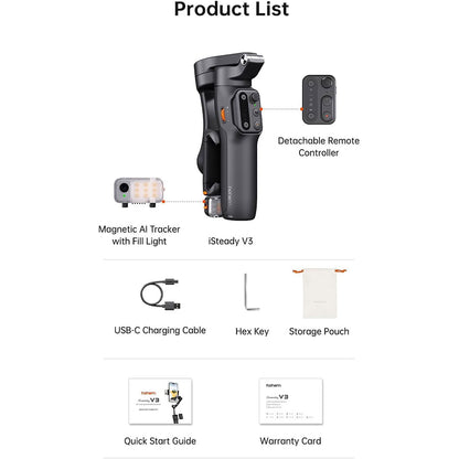 Hohem iSteady V3 Foldable Gimbal Stabilizer