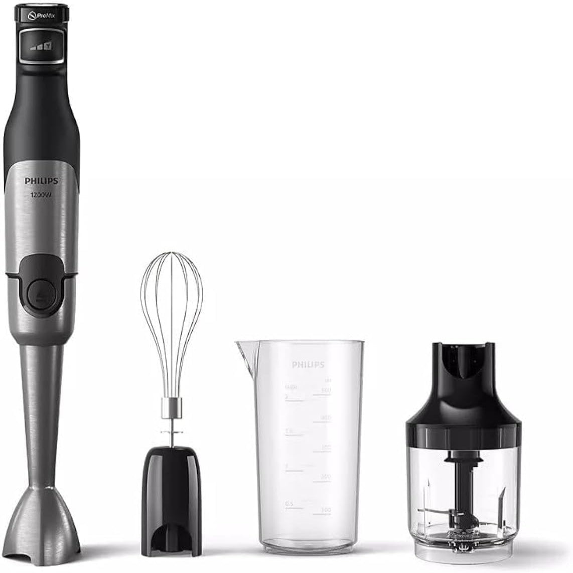 Philips Hand Blender 5000 Series - Black/Metal - HR2683/00