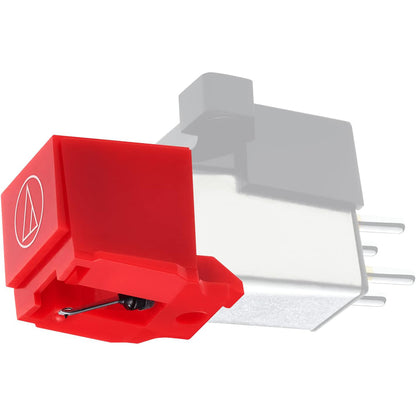 Audio-Technica ATN91R Replacement stylus for AT91R cartridge Red