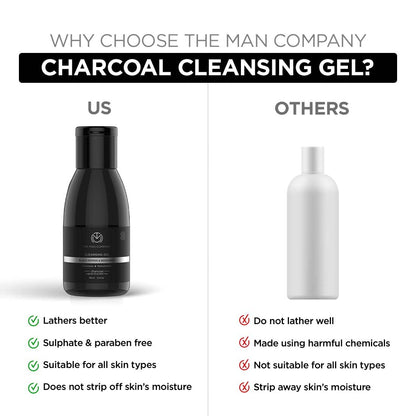 THE MAN COMPANY Charcol Cleansing Gel 100g