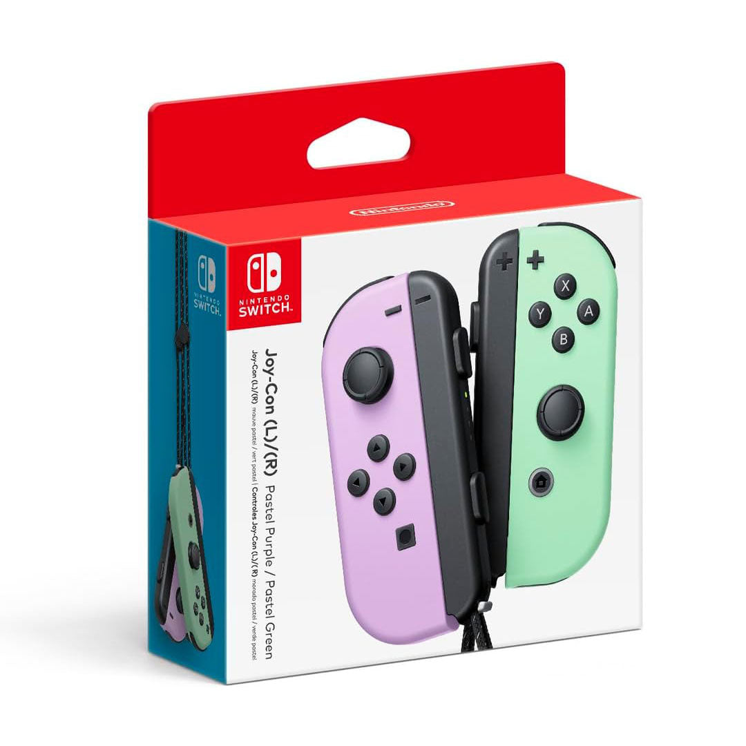 Nintendo Switch Joy-Con Controllers Pastel Purple / Pastel Green