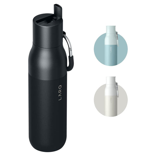 LARQ Bottle Flip Top Obsidian Black 500ml / 17oz