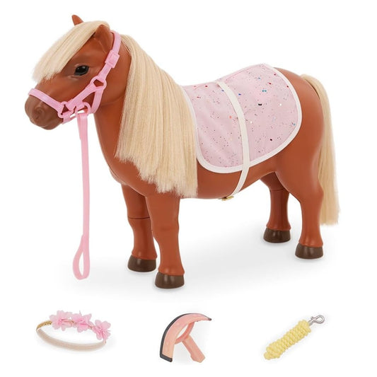 Our Generation Shetland Pony With Accessories