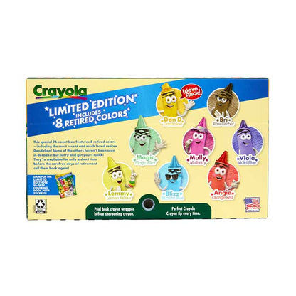 Crayola Classic & Limited Edition 96 Crayons