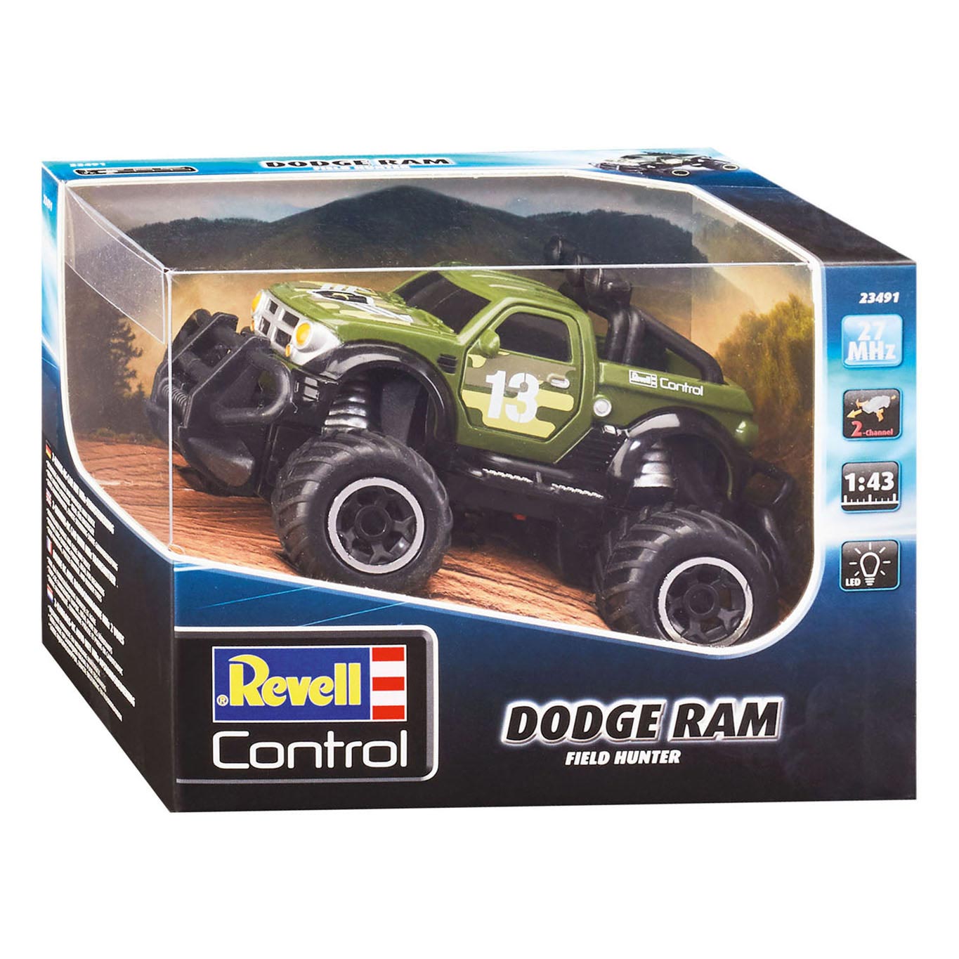 Revell RC Dodge Ram-Field Hunter W/Battery