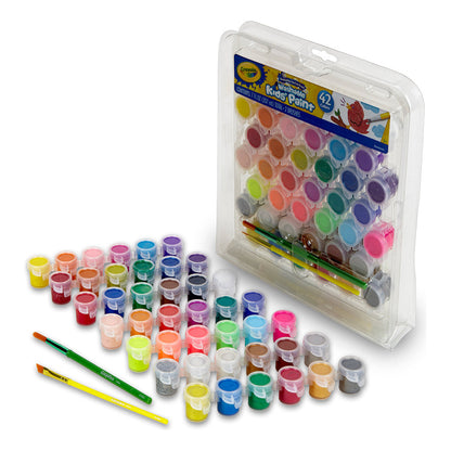 Crayola Washable Paint Pots Set 42pc