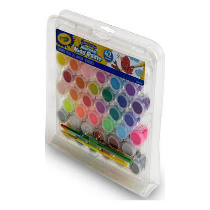 Crayola Washable Paint Pots Set 42pc