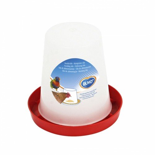 Duvo Chicken Feeder Pot- 6L-4kg 33 x 21.5cm