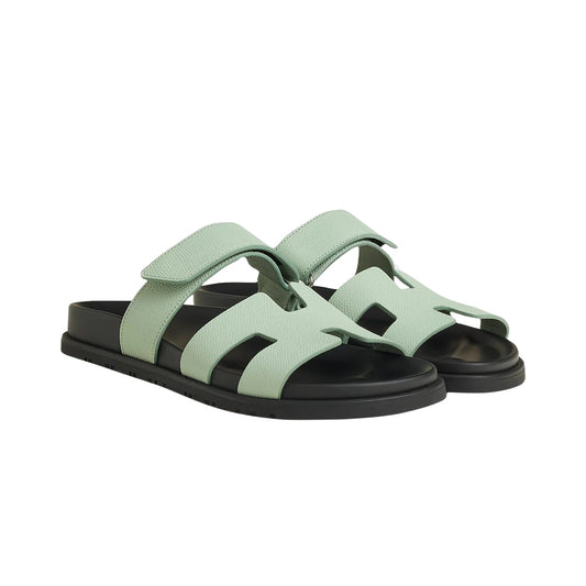 Hermes Chypre Sandal "Mint Green" - 37 EU