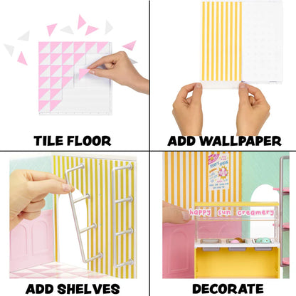 MGA's Miniverse Spaces Starter Pack - Pink