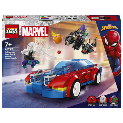 LEGO 76279 Marvel Spider Man Race Car & Venom Green Goblin