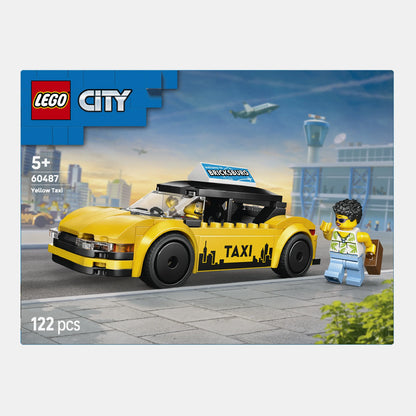 Lego City 60487 Yellow Taxi