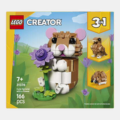 Lego Creator 31376 Cute Hamster With A Flower