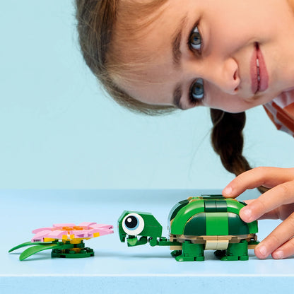 Lego Creator 31377 Turtle With A Water Lily Flower
